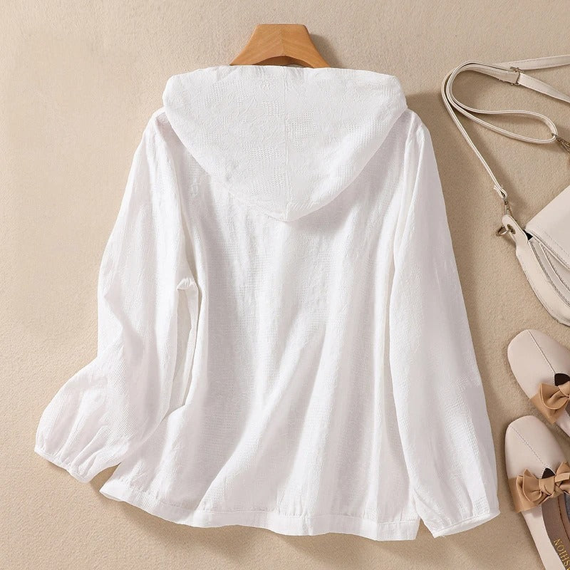 Miri™ | Relaxed Hooded Shirt