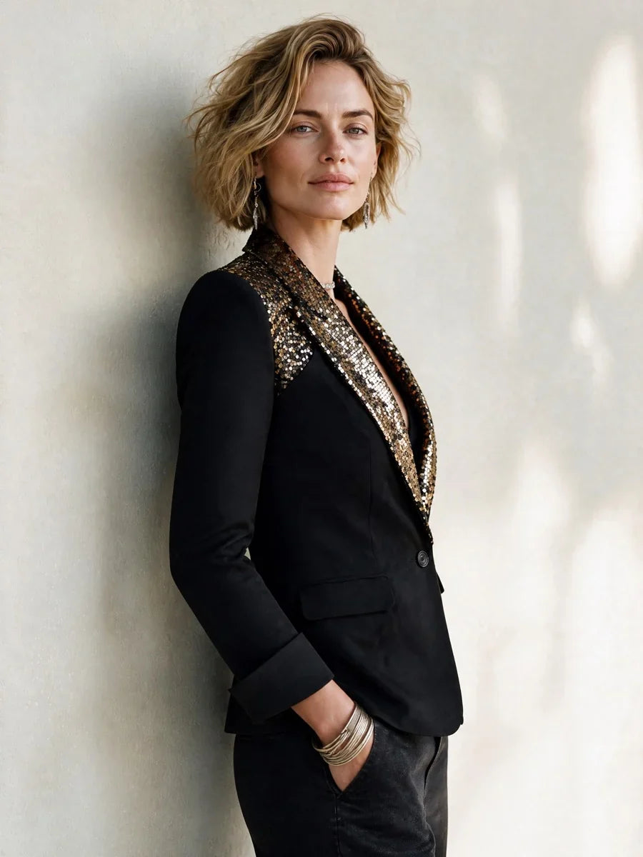 Sequin Blazer