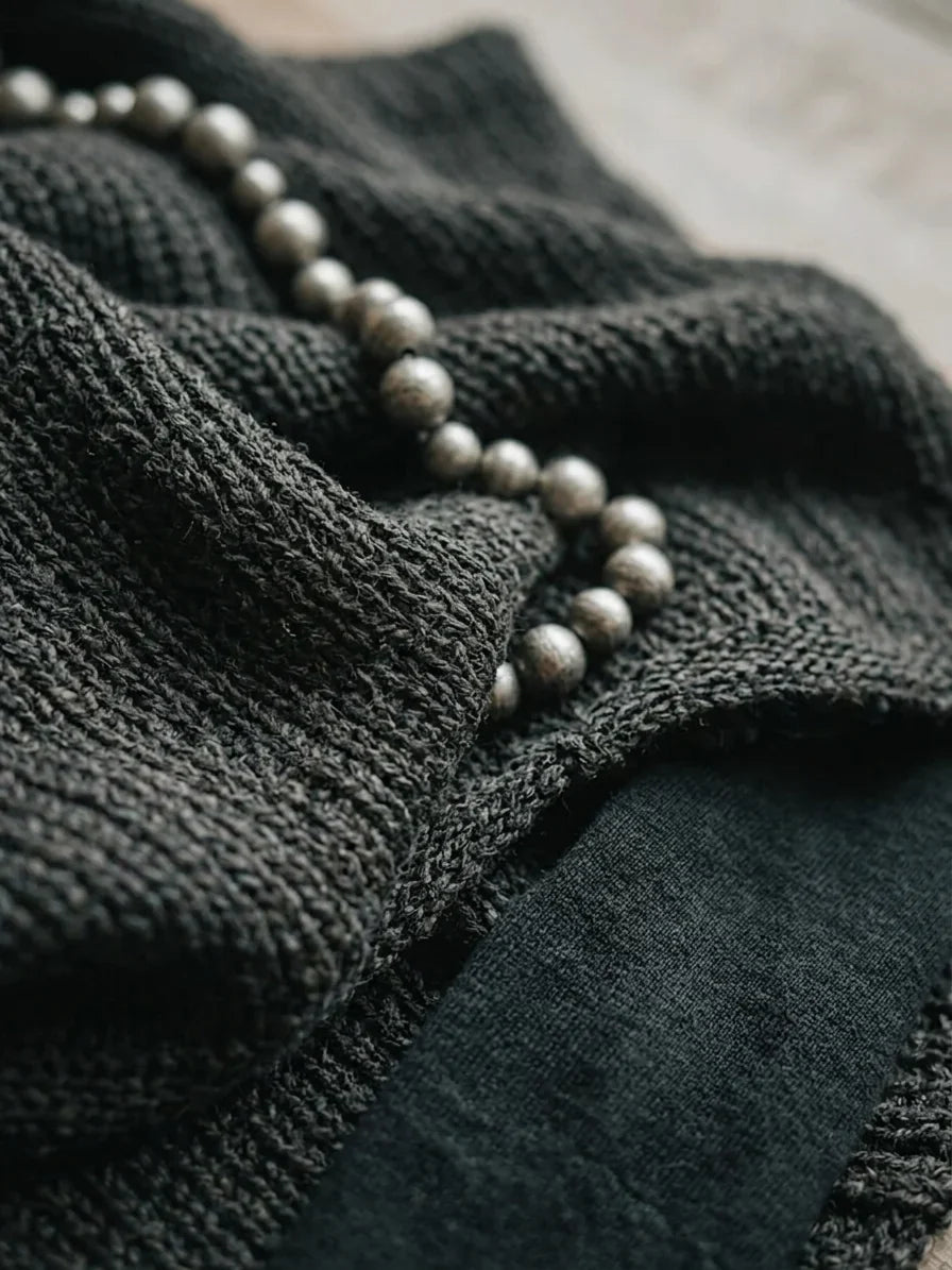 Sleeveless Knit Sweater