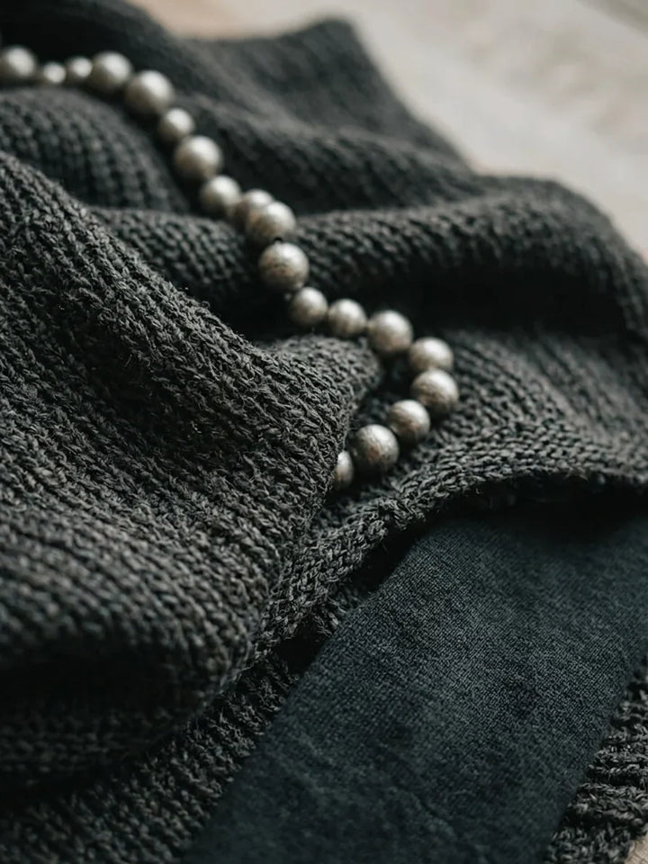 Sleeveless Knit Sweater