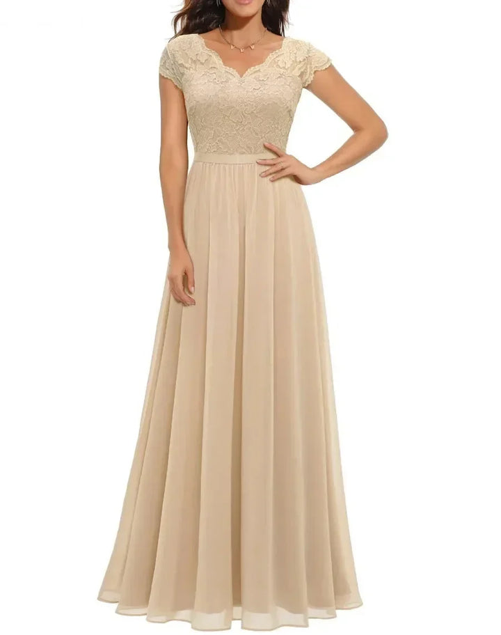 Diane™ | Women’s Elegant Lace Long Dress