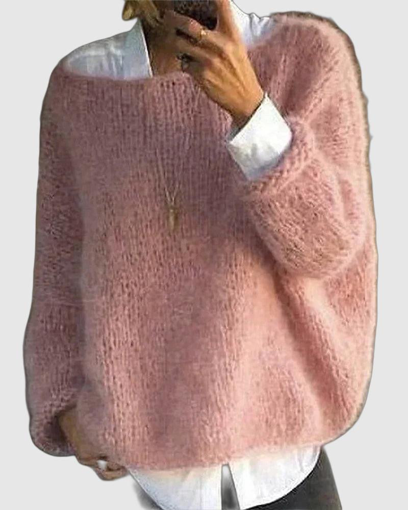 Kerry | Fluffy Knit Sweater