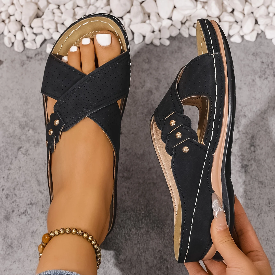Rufia - Orthopedic Wedge Sandals