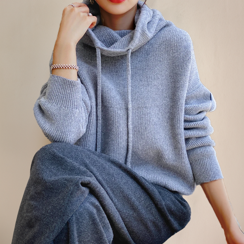 Elvire™ | Cozy Hooded Pullover Style