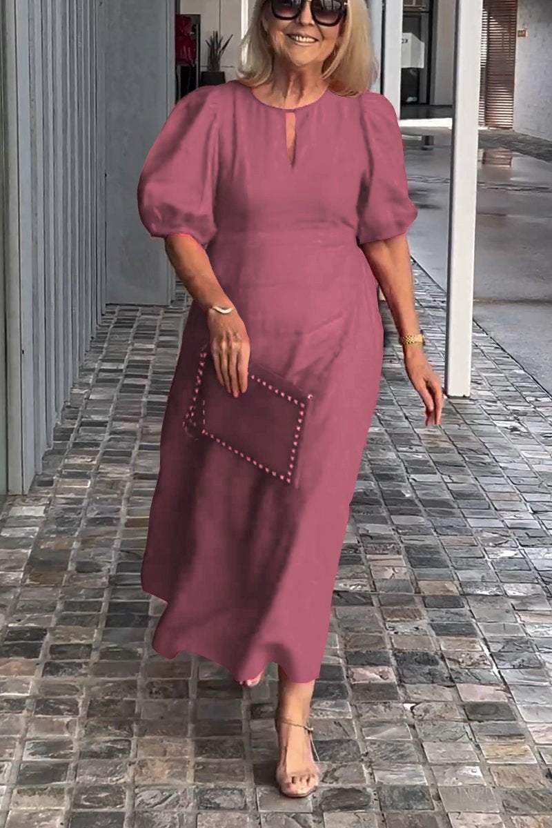 Natalia | Puff Timeless Dress