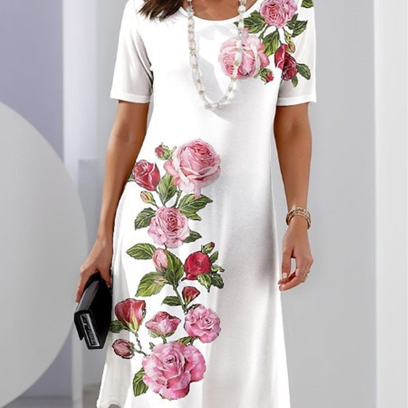 Ruby | Rose Graceful Dress