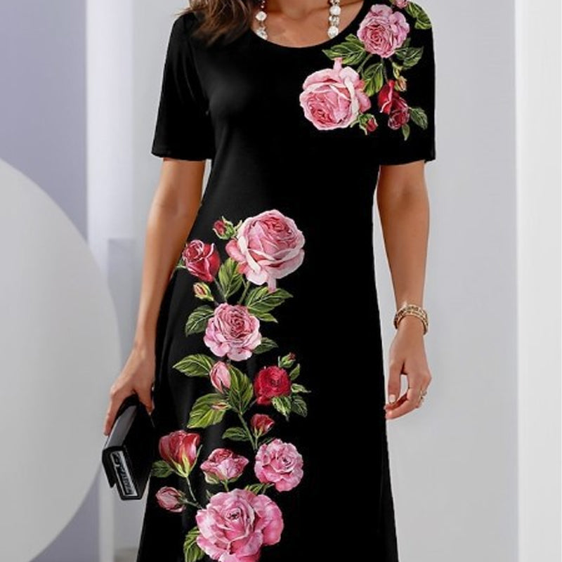 Ruby | Rose Graceful Dress